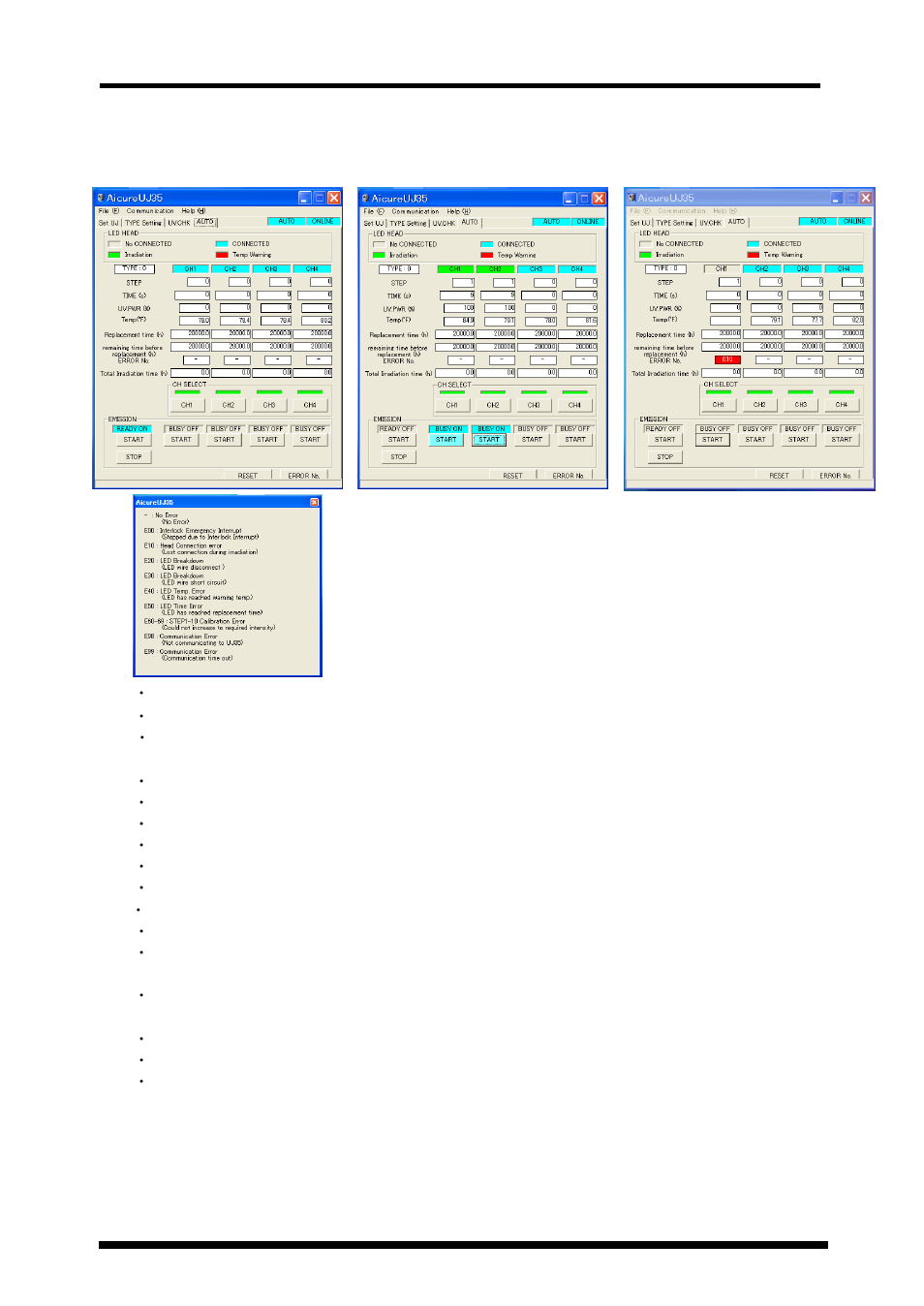 External control | Panasonic 35 User Manual | Page 54 / 69
