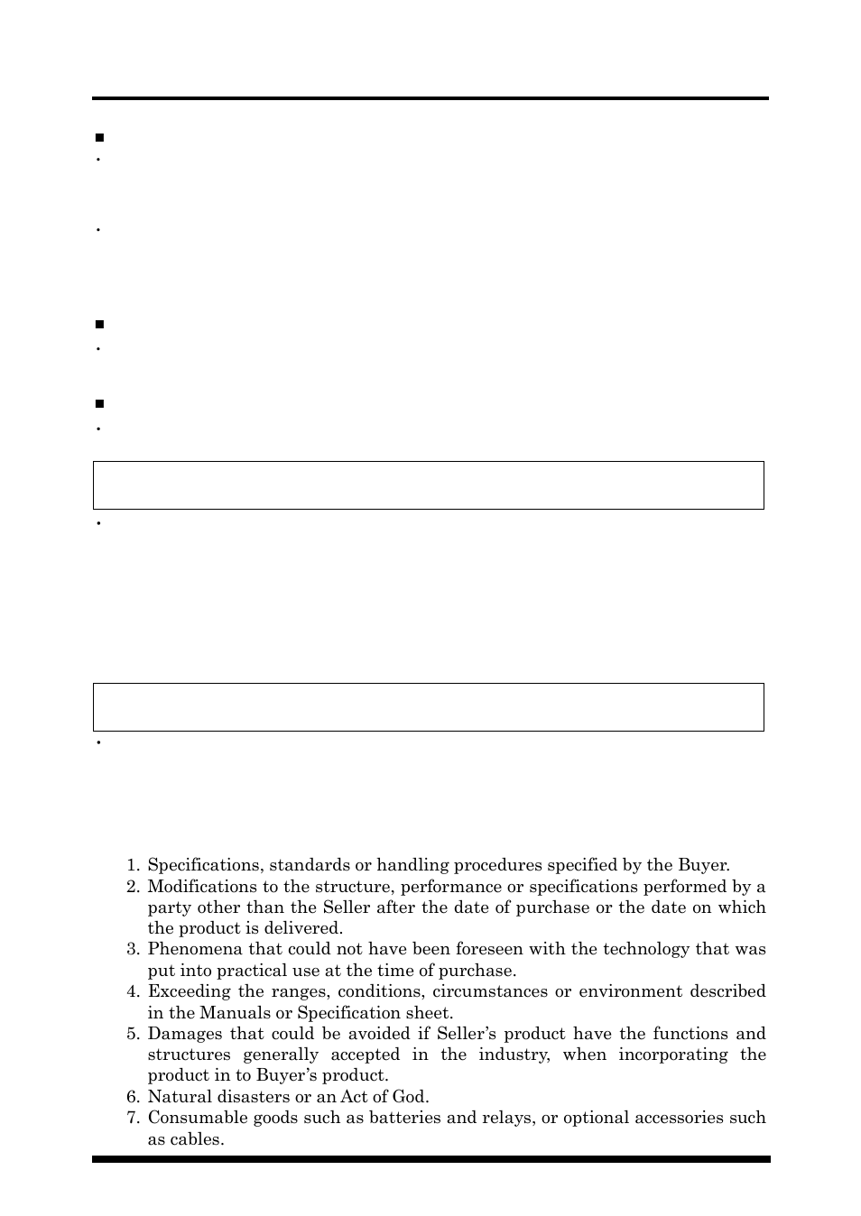 Precautions for use, Warranty period, Extent of warranty | Panasonic 35 User Manual | Page 8 / 69