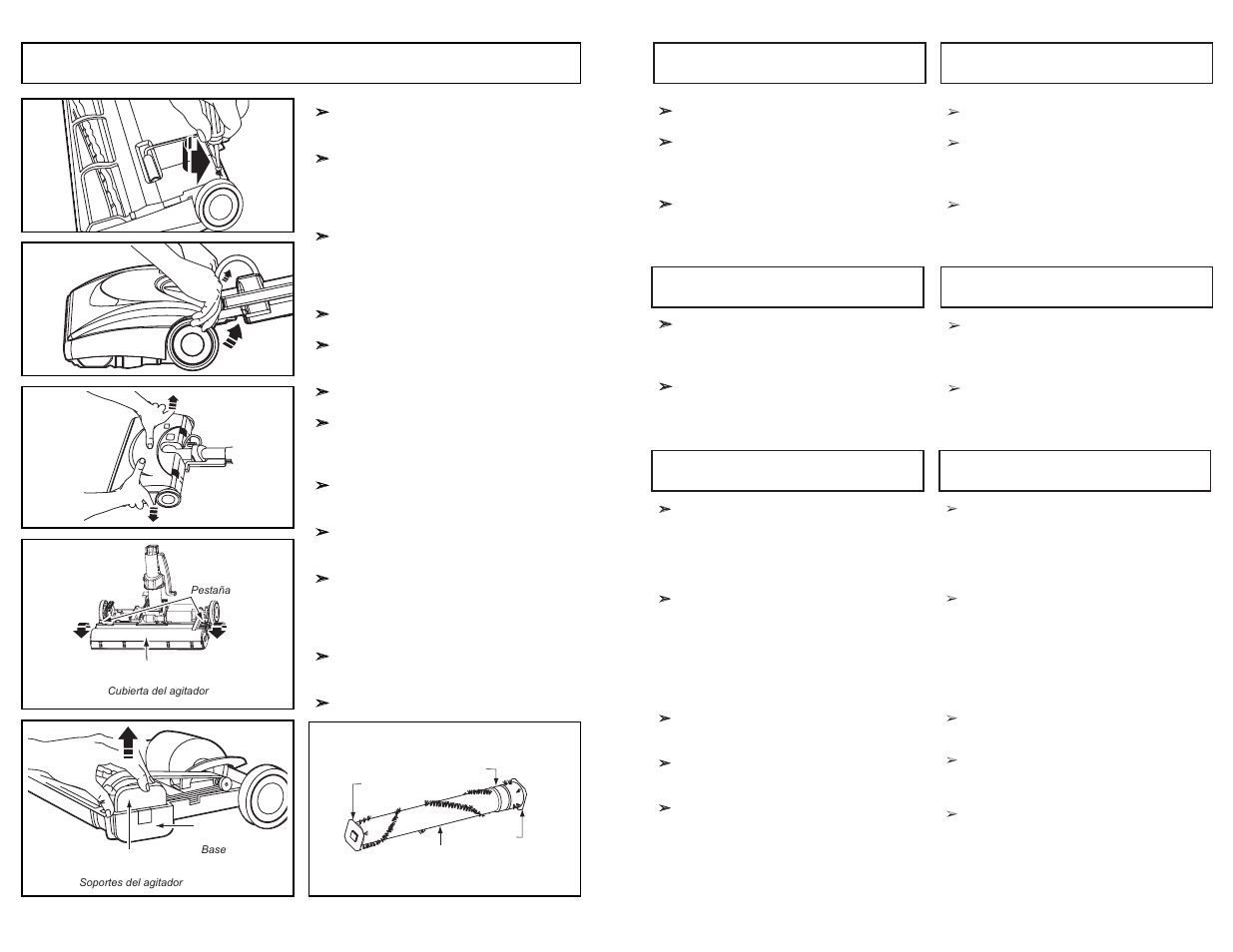 Removing belt, Agitator assembly | Panasonic MC-CG902 User Manual | Page 17 / 56