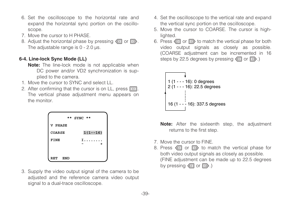 Panasonic WV-CLR920A User Manual | Page 39 / 50