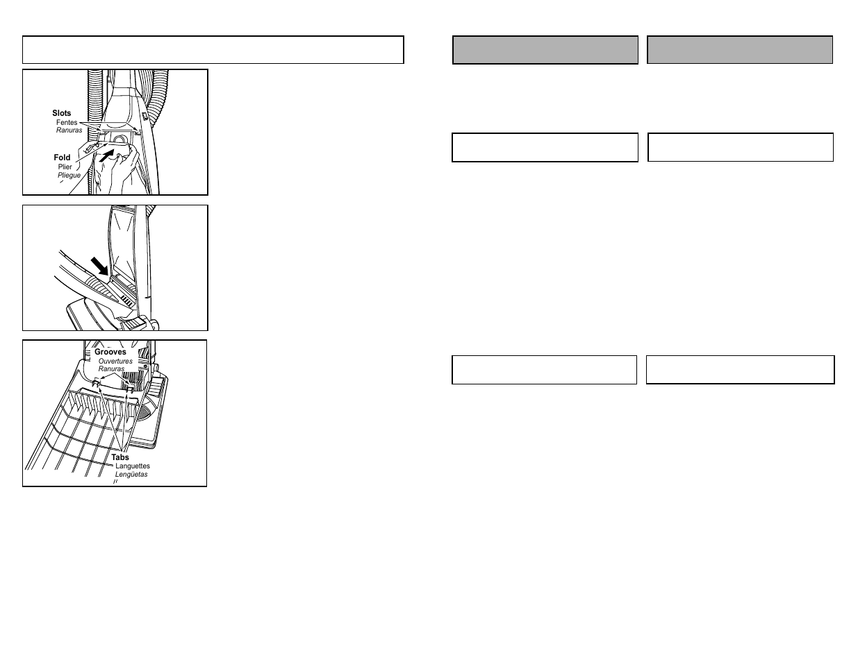 Off on, Changing dust bag | Panasonic MC-V5737 User Manual | Page 26 / 48