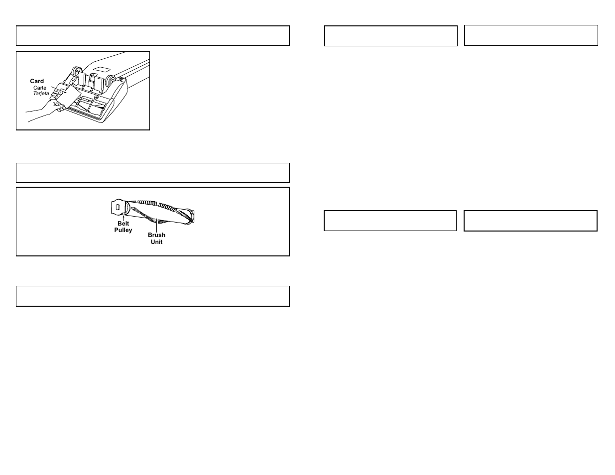 Replacing agitator, Agitator assembly, Cleaning exterior and tools | Panasonic MC-V5737 User Manual | Page 34 / 48