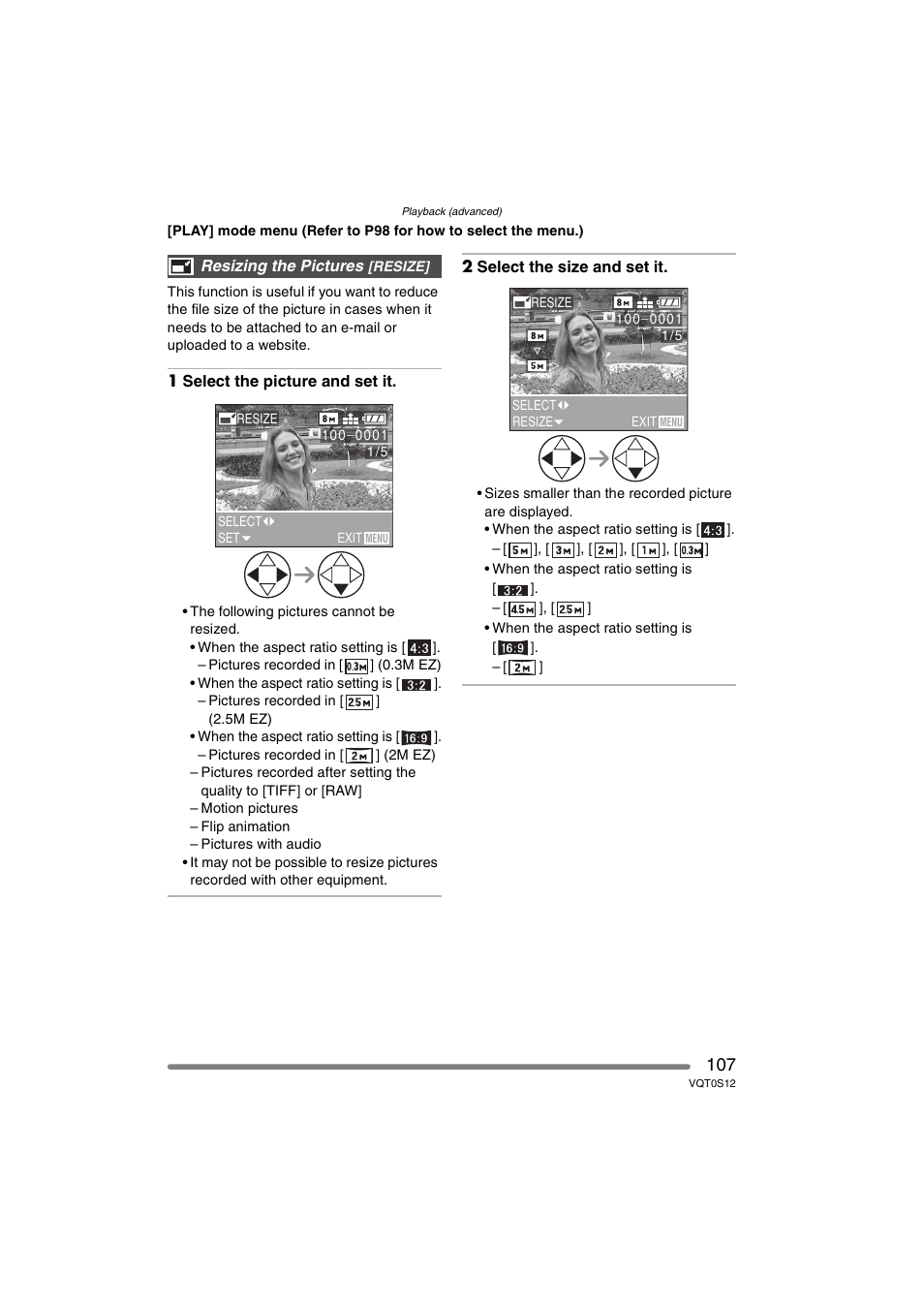 Panasonic DMC-FZ30GN User Manual | Page 107 / 136