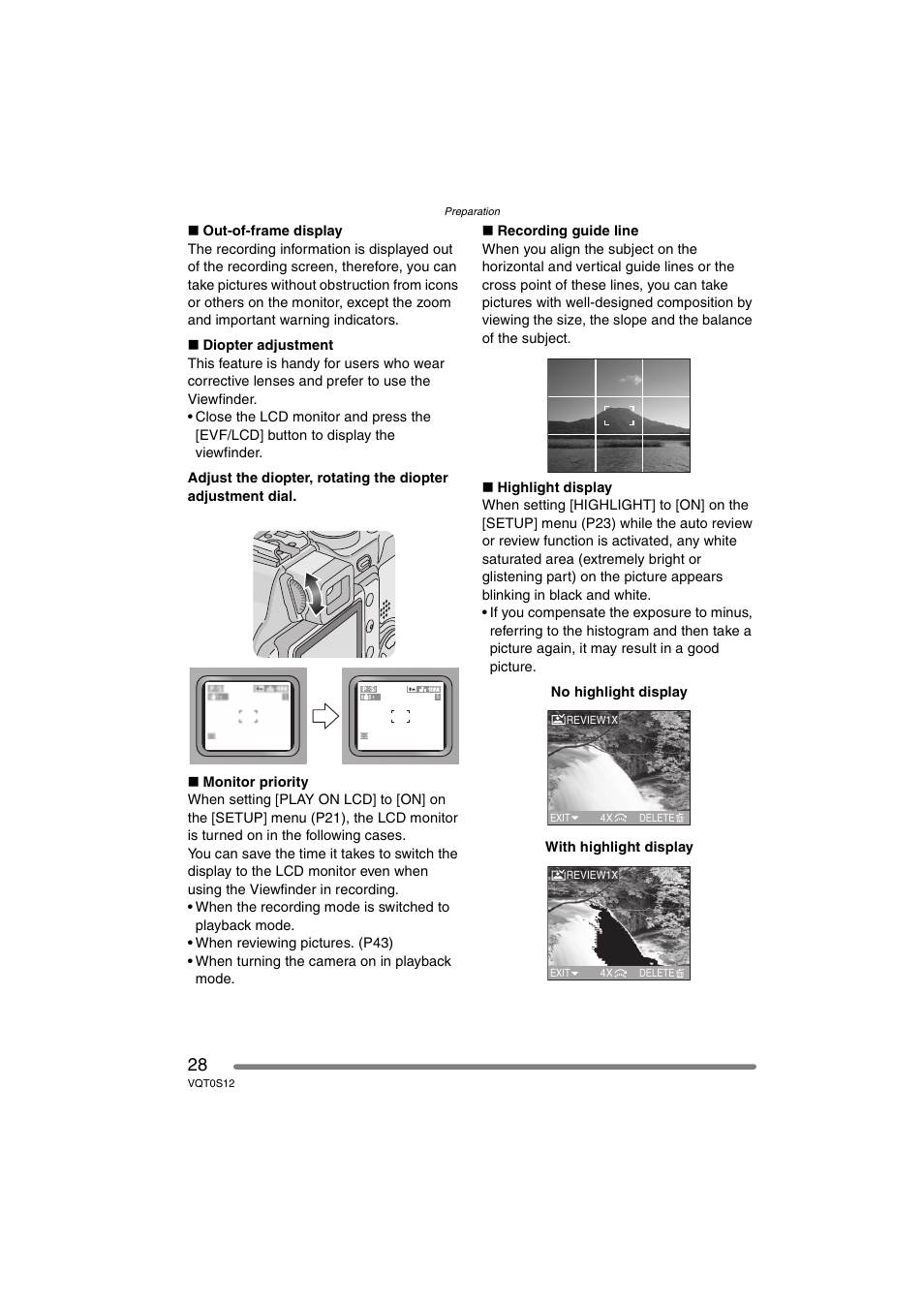 Panasonic DMC-FZ30GN User Manual | Page 28 / 136