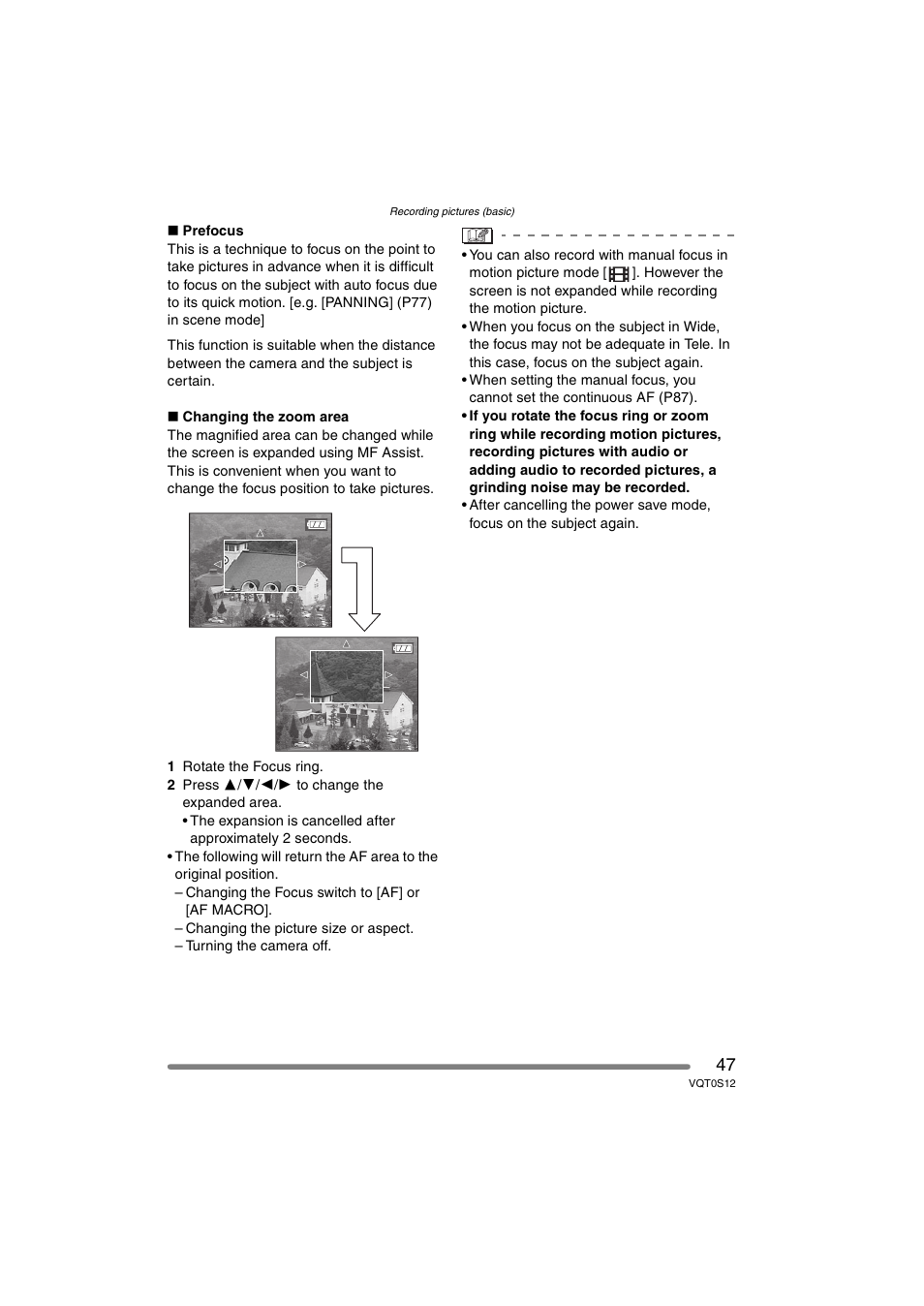 Panasonic DMC-FZ30GN User Manual | Page 47 / 136