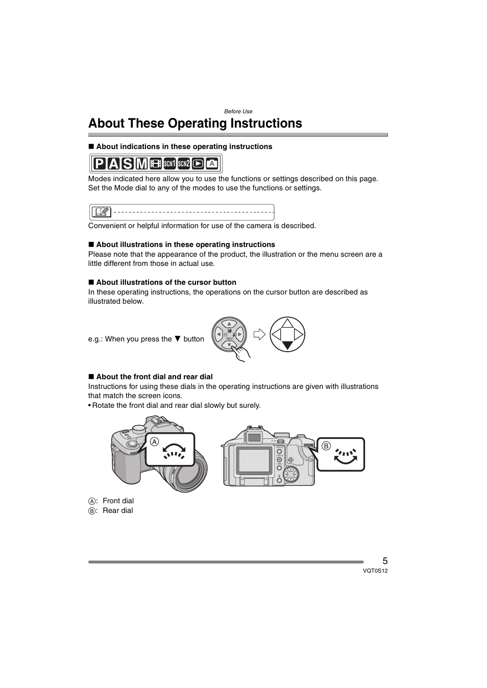 About these operating instructions | Panasonic DMC-FZ30GN User Manual | Page 5 / 136