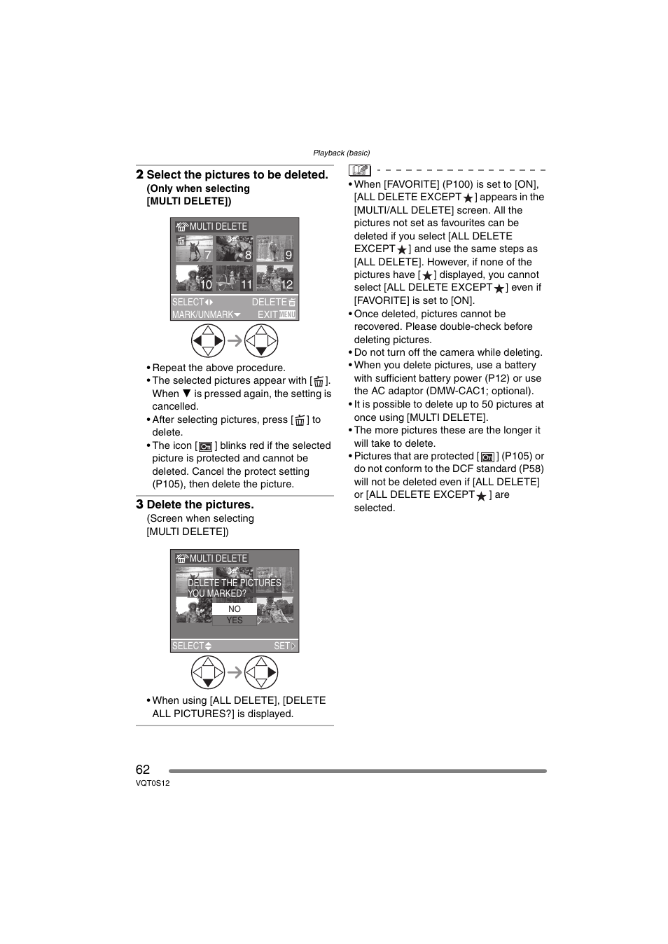 Panasonic DMC-FZ30GN User Manual | Page 62 / 136