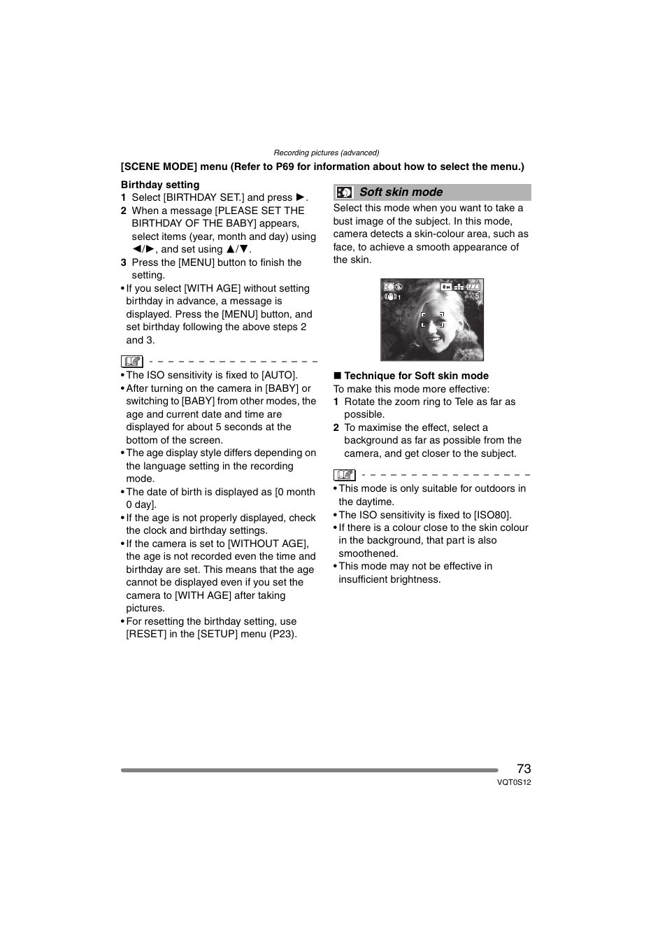 Panasonic DMC-FZ30GN User Manual | Page 73 / 136