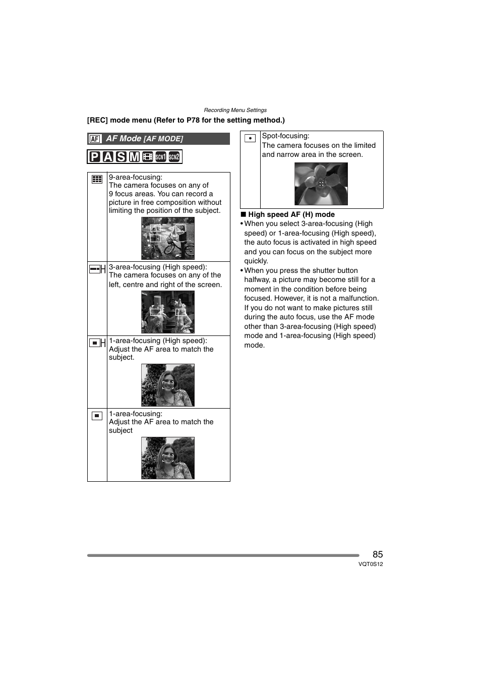 Panasonic DMC-FZ30GN User Manual | Page 85 / 136