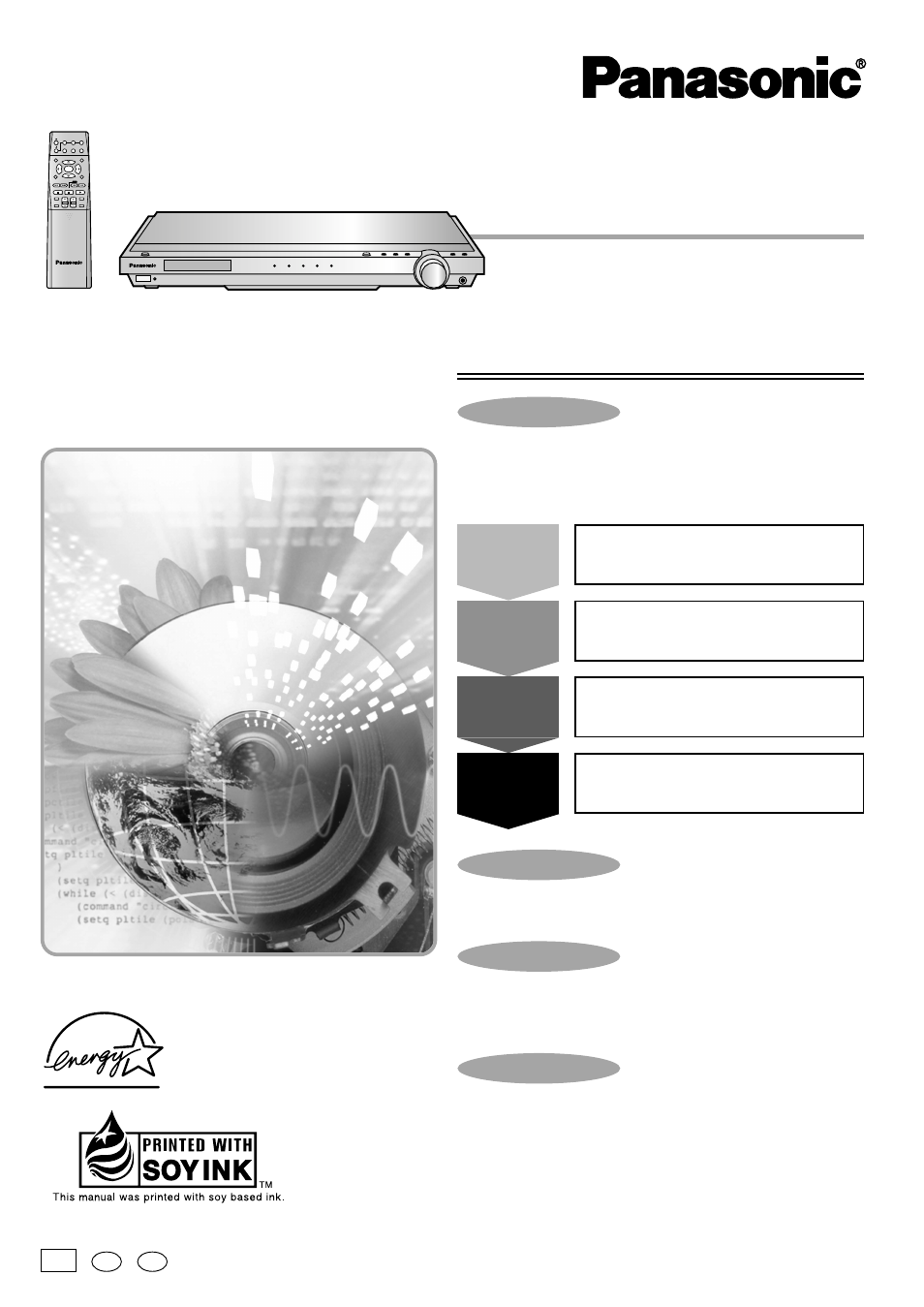 Panasonic SA-XR10  EN User Manual | 24 pages