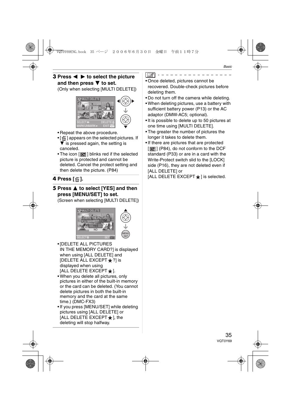Panasonic DMC-FX07 User Manual | Page 35 / 128