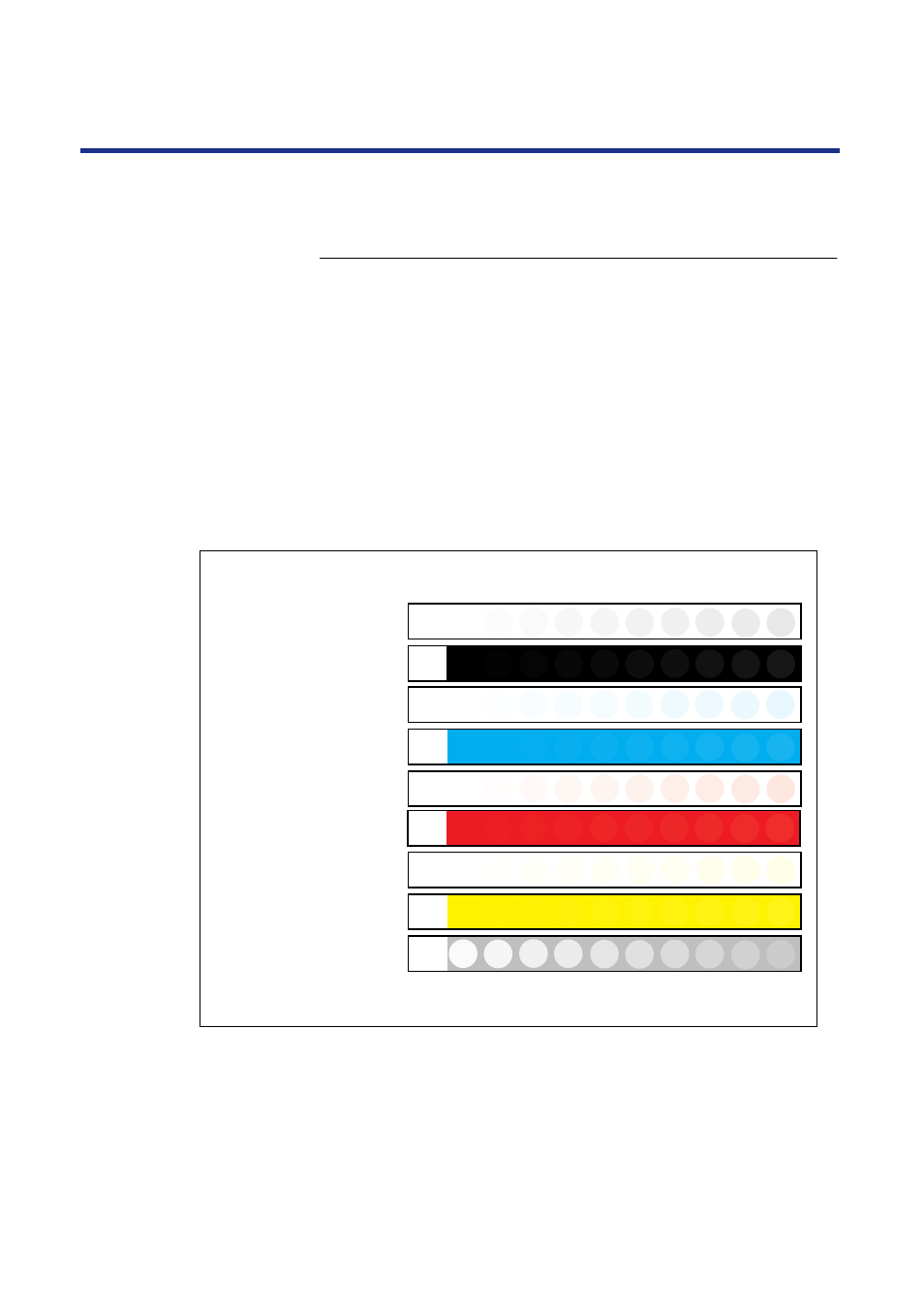 Calibrating the printer using visualcal, 135 color calibration, Visualcal | Visualcal limits and 30% match page | Panasonic KX-P8420 User Manual | Page 135 / 219