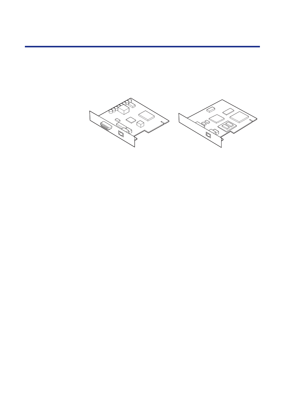 Installing network cards, Kit contents, See “installing network cards” on | Installing network cards” on, 202 options | Panasonic KX-P8420 User Manual | Page 202 / 219