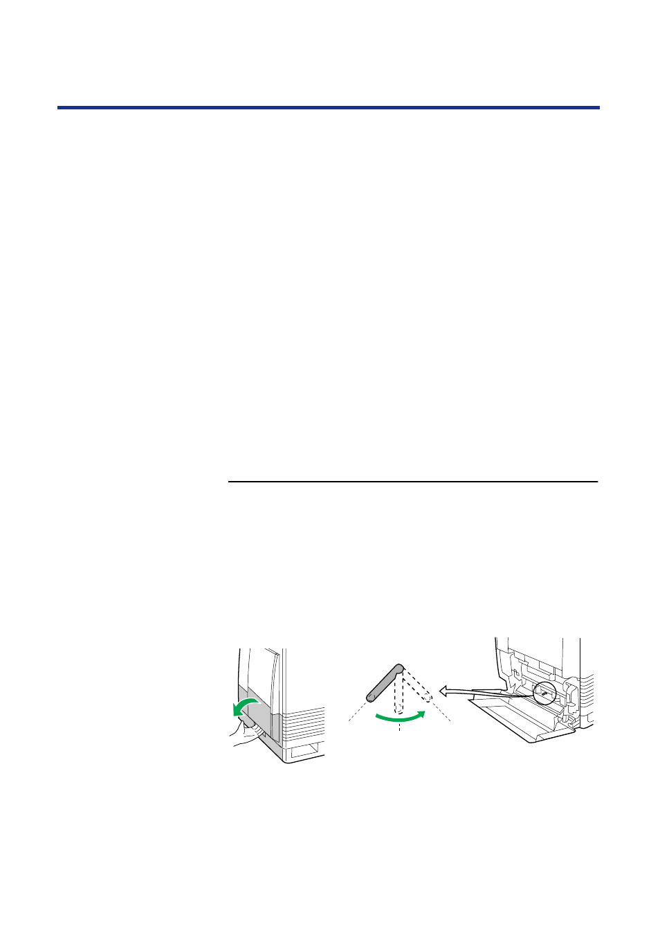 Loading media in the multi-purpose tary, Loading media in the multi-purpose tray, 39 printer setup | Panasonic KX-P8420 User Manual | Page 39 / 219