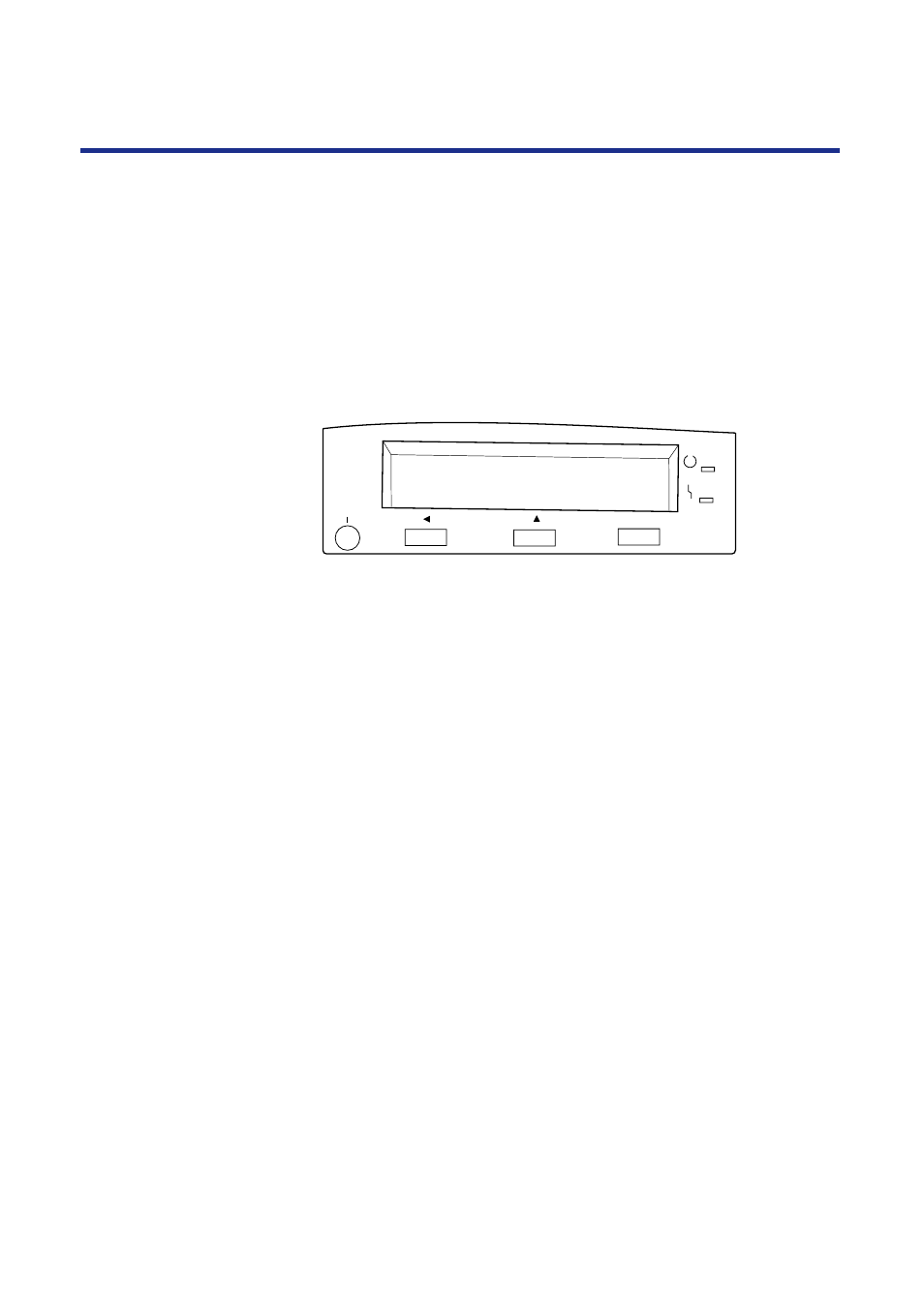 Using the front panel, Status messages, 44 printer setup | Panasonic KX-P8420 User Manual | Page 44 / 219