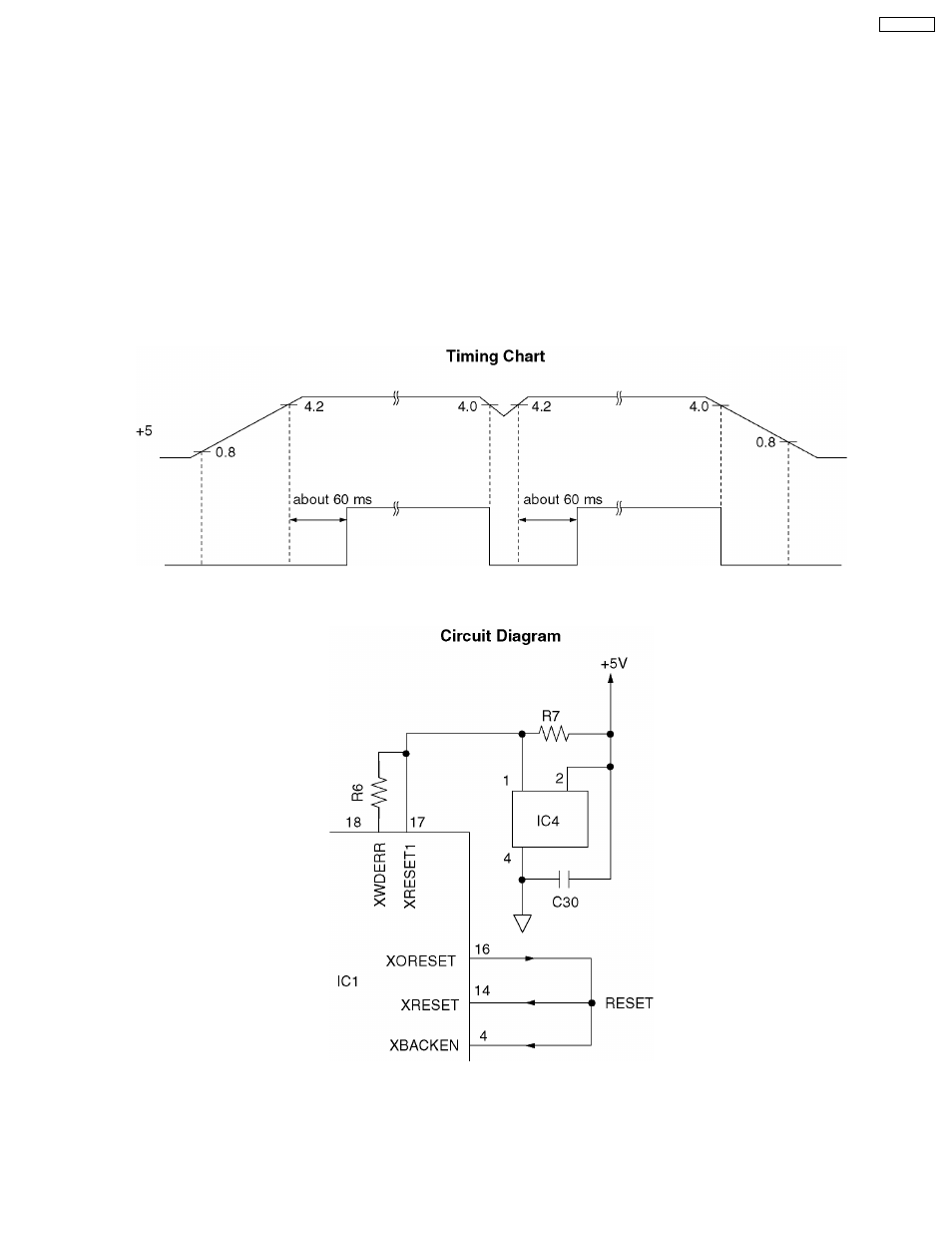 Rom (ic2), Ram (ic3), Reset circuit | Panasonic KX-FT21RS User Manual | Page 105 / 166