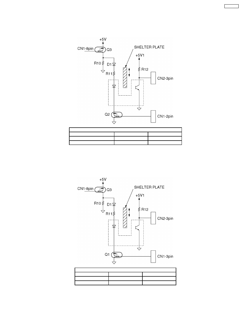 Read position sensor (ps2), Document sensor (ps1) | Panasonic KX-FT21RS User Manual | Page 121 / 166