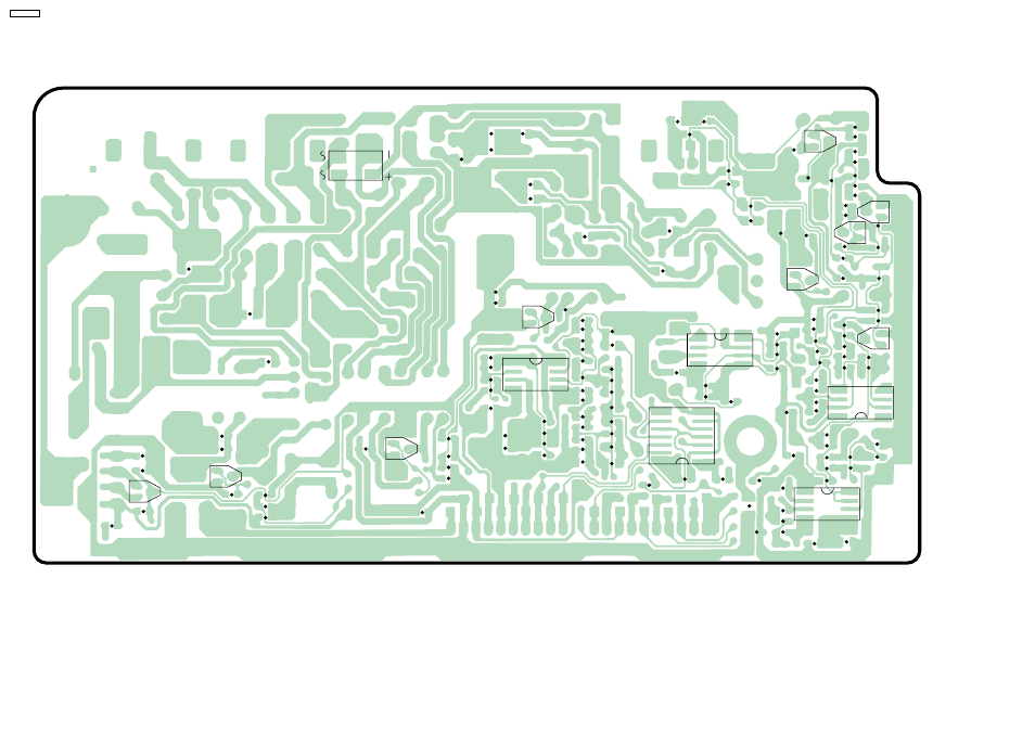 Pfup1182za, Printed circuit board (analog board): bottom view | Panasonic KX-FT21RS User Manual | Page 144 / 166