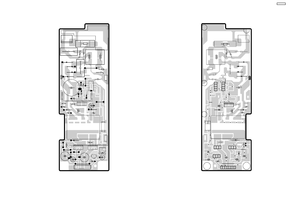 Caution, Printed circuit board (switching power supply), Component view) | Bottom view), Srf913ek primary, Srf913ek, Primary | Panasonic KX-FT21RS User Manual | Page 145 / 166