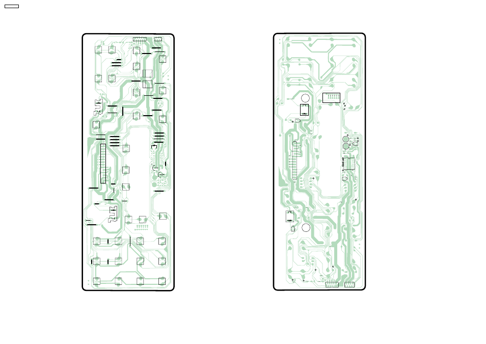 Printed circuit board (operation board), Pfup1146z, Component view) (bottom view) | Panasonic KX-FT21RS User Manual | Page 146 / 166