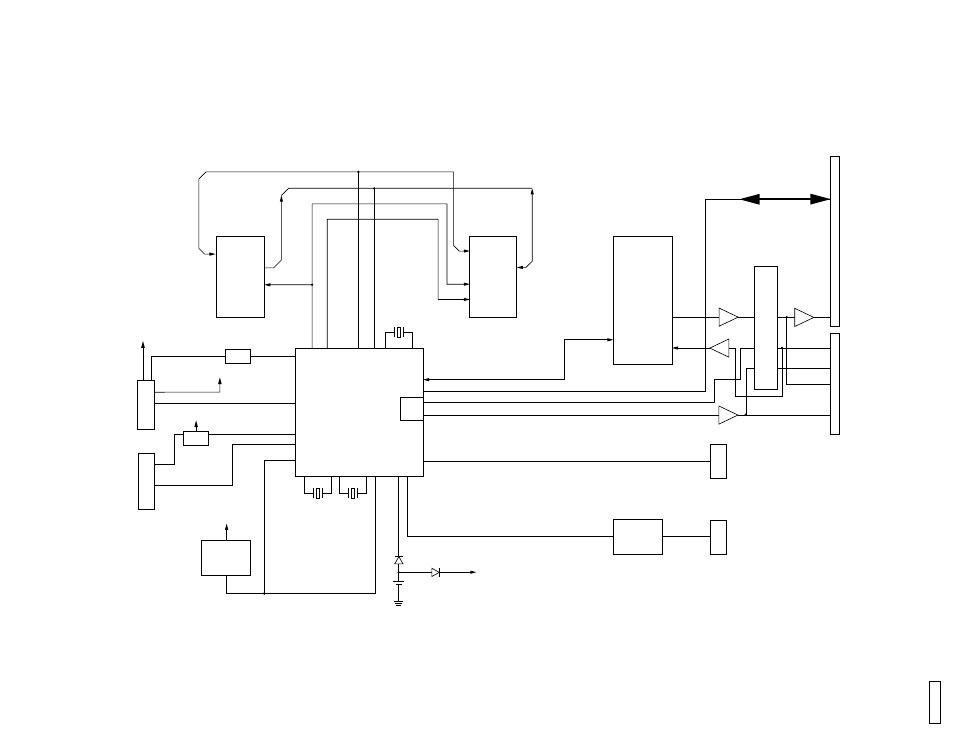1 . digital block diagram | Panasonic KX-FT21RS User Manual | Page 55 / 166