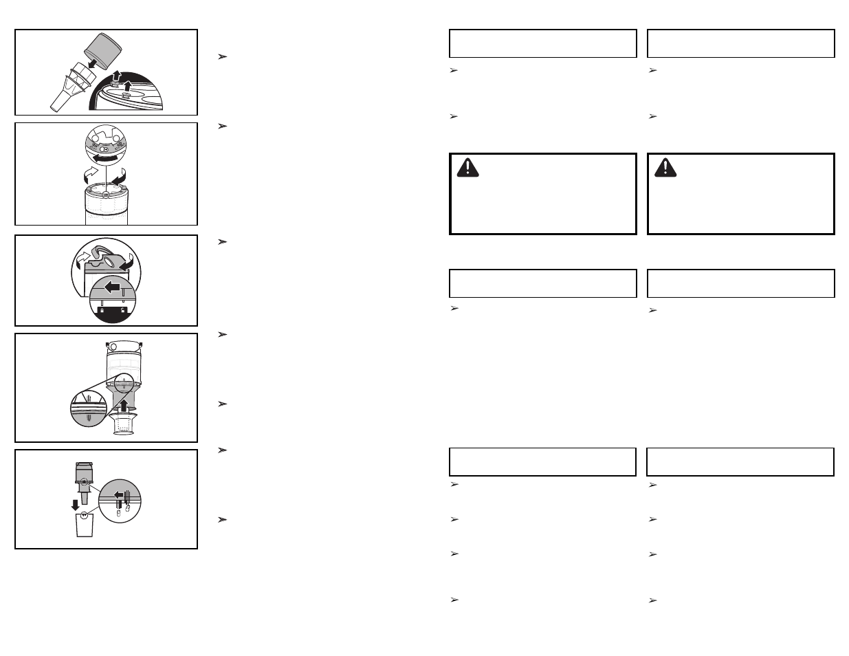 Attention, Cuidado | Panasonic MC-UL915 User Manual | Page 29 / 72