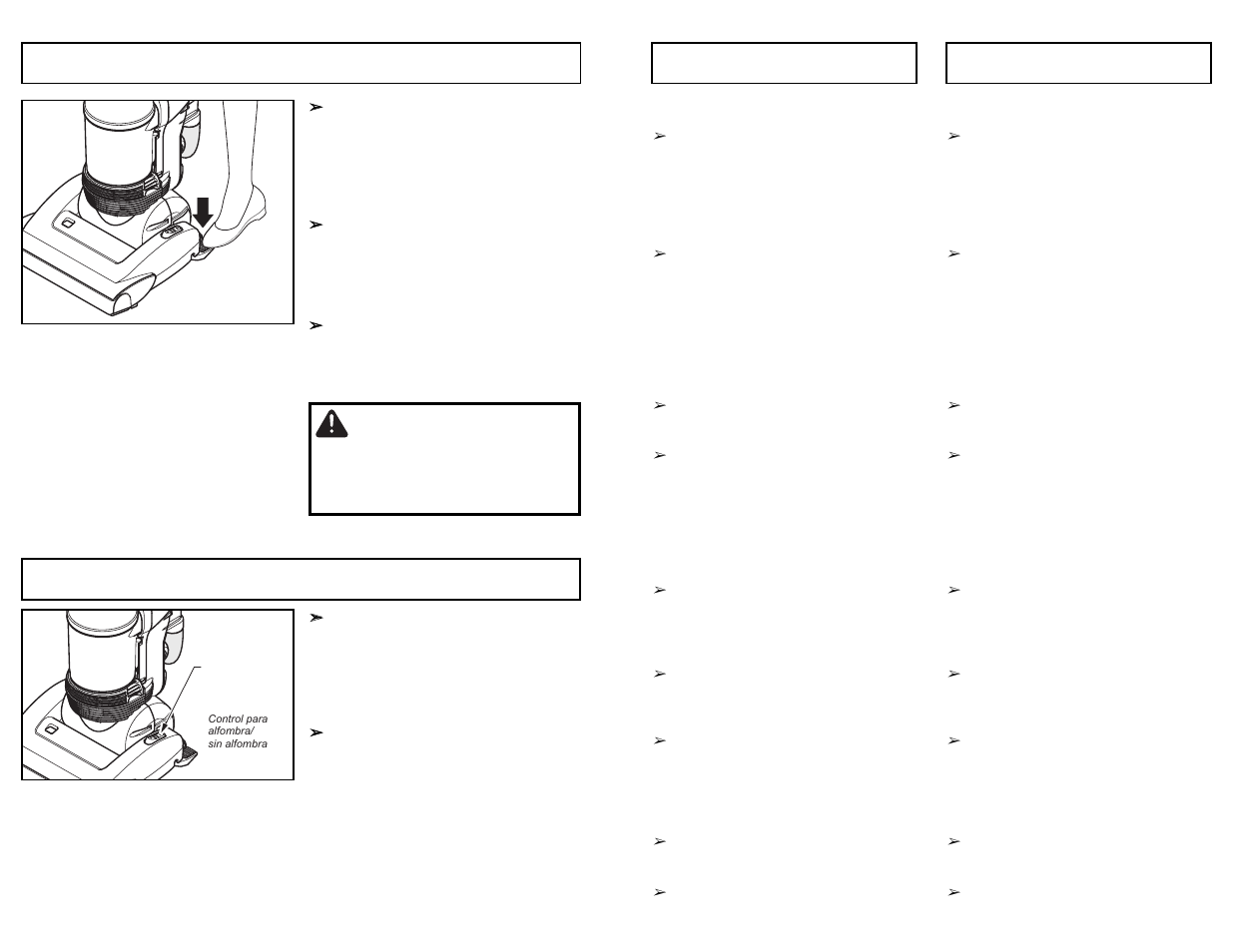 Caution | Panasonic MC-UL915 User Manual | Page 30 / 72