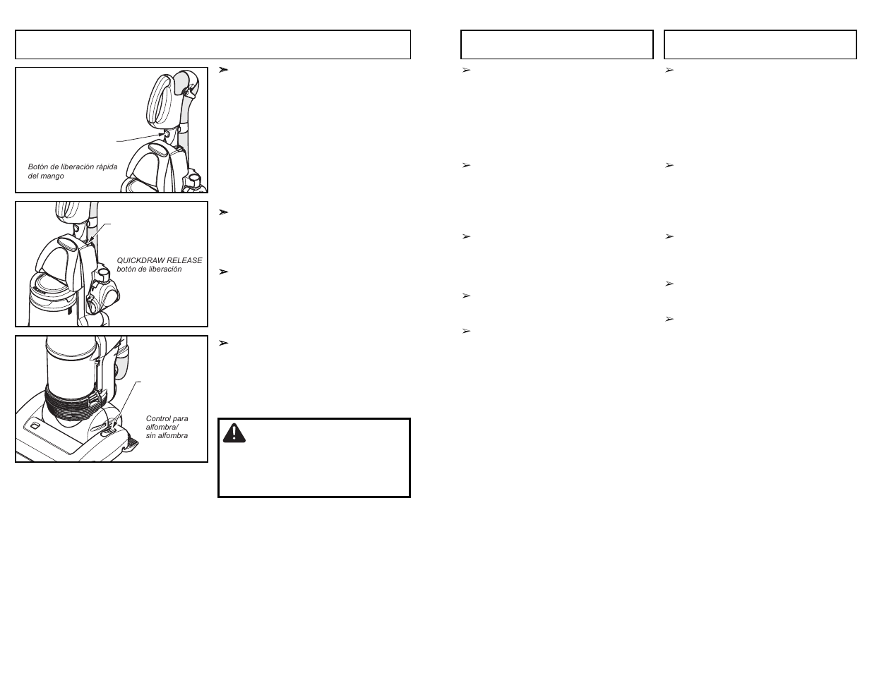 Caution, Using tools | Panasonic MC-UL915 User Manual | Page 32 / 72