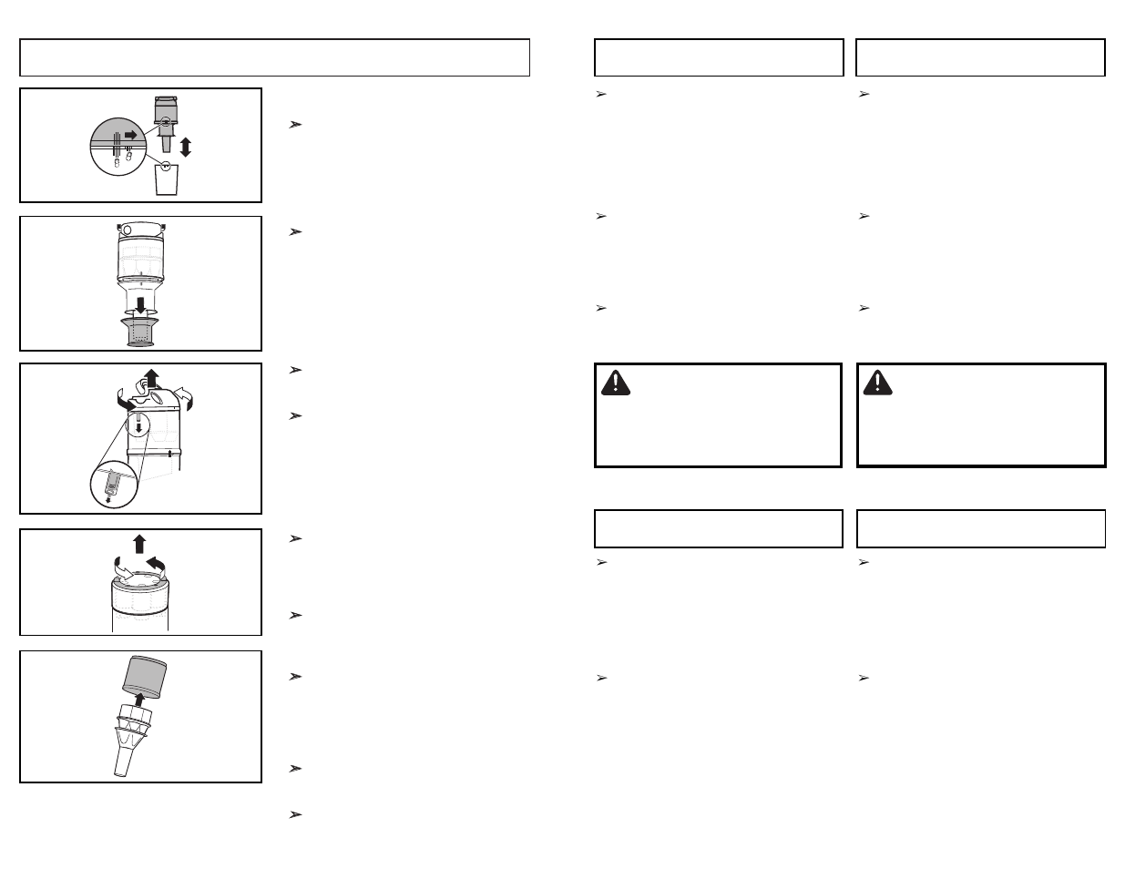 Attention, Cuidado | Panasonic MC-UL915 User Manual | Page 42 / 72
