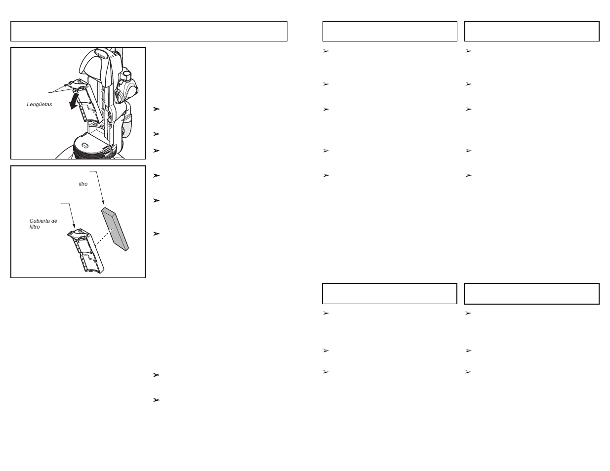 Primary filter cleaning | Panasonic MC-UL915 User Manual | Page 50 / 72