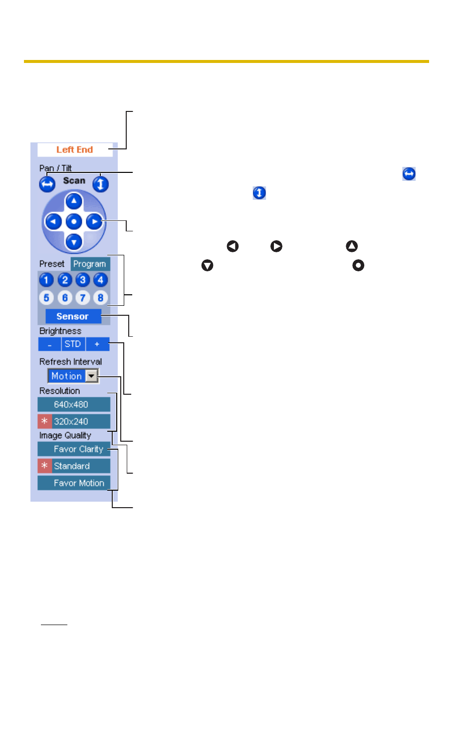 3 using operation bar, E 15) | Panasonic BL-C10 User Manual | Page 15 / 110