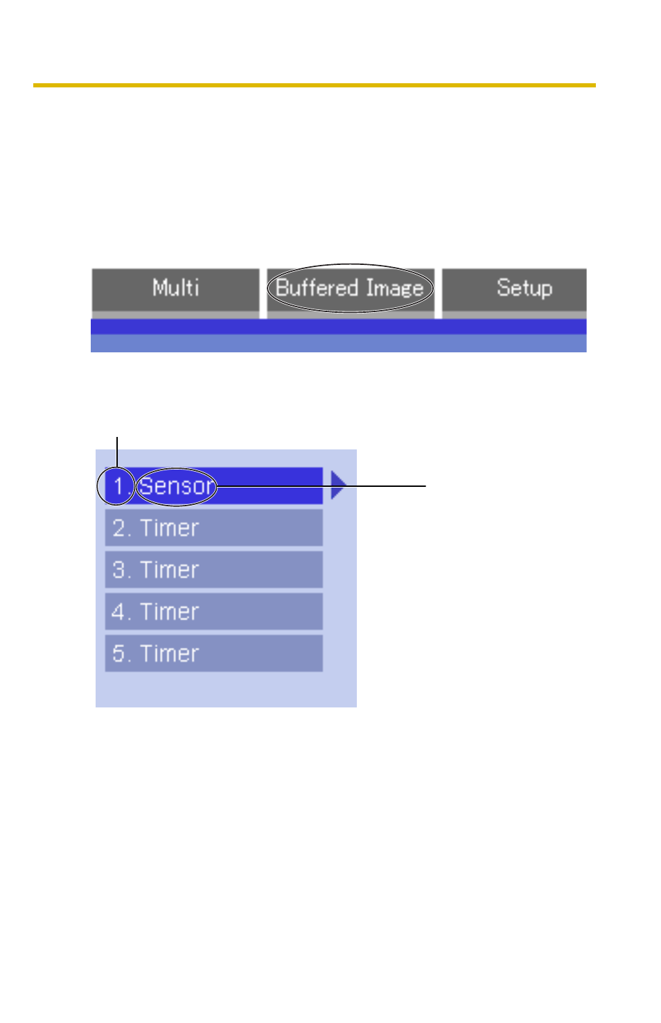 E 23), 4 viewing buffered image page | Panasonic BL-C10 User Manual | Page 23 / 110