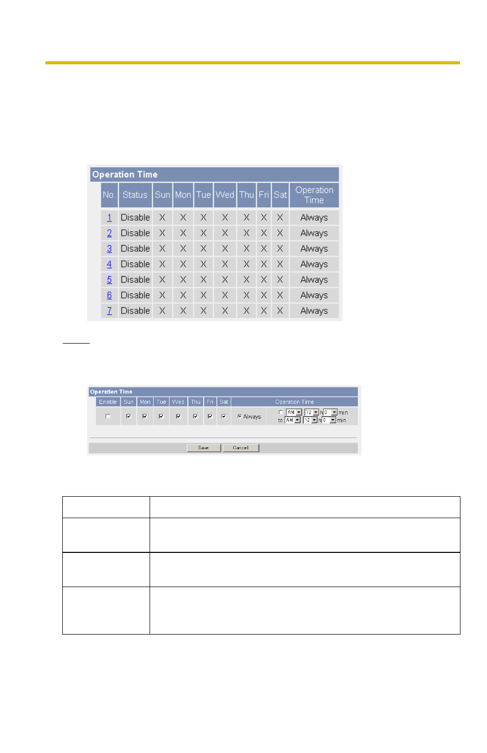 14 specifying operation time | Panasonic BL-C10 User Manual | Page 70 / 110