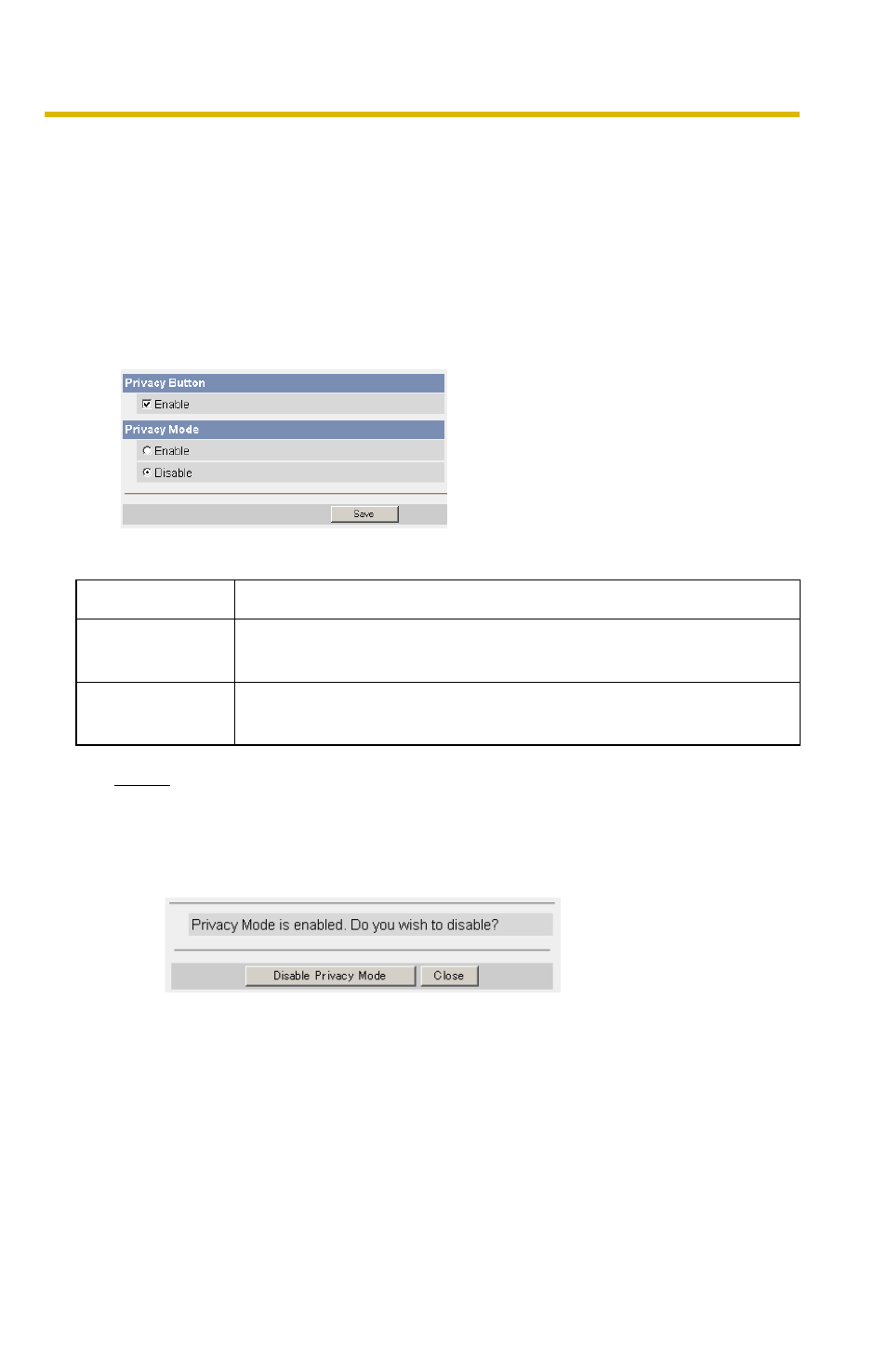 16 enabling privacy mode, Age 73 | Panasonic BL-C10 User Manual | Page 73 / 110