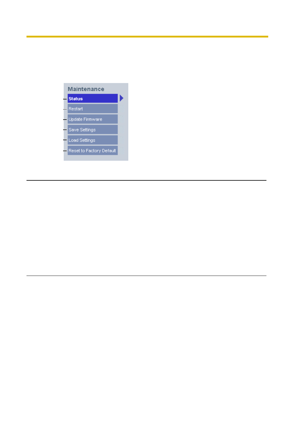 3 camera maintenance, E 74), 3camera maintenance | 1 maintenance page | Panasonic BL-C10 User Manual | Page 74 / 110