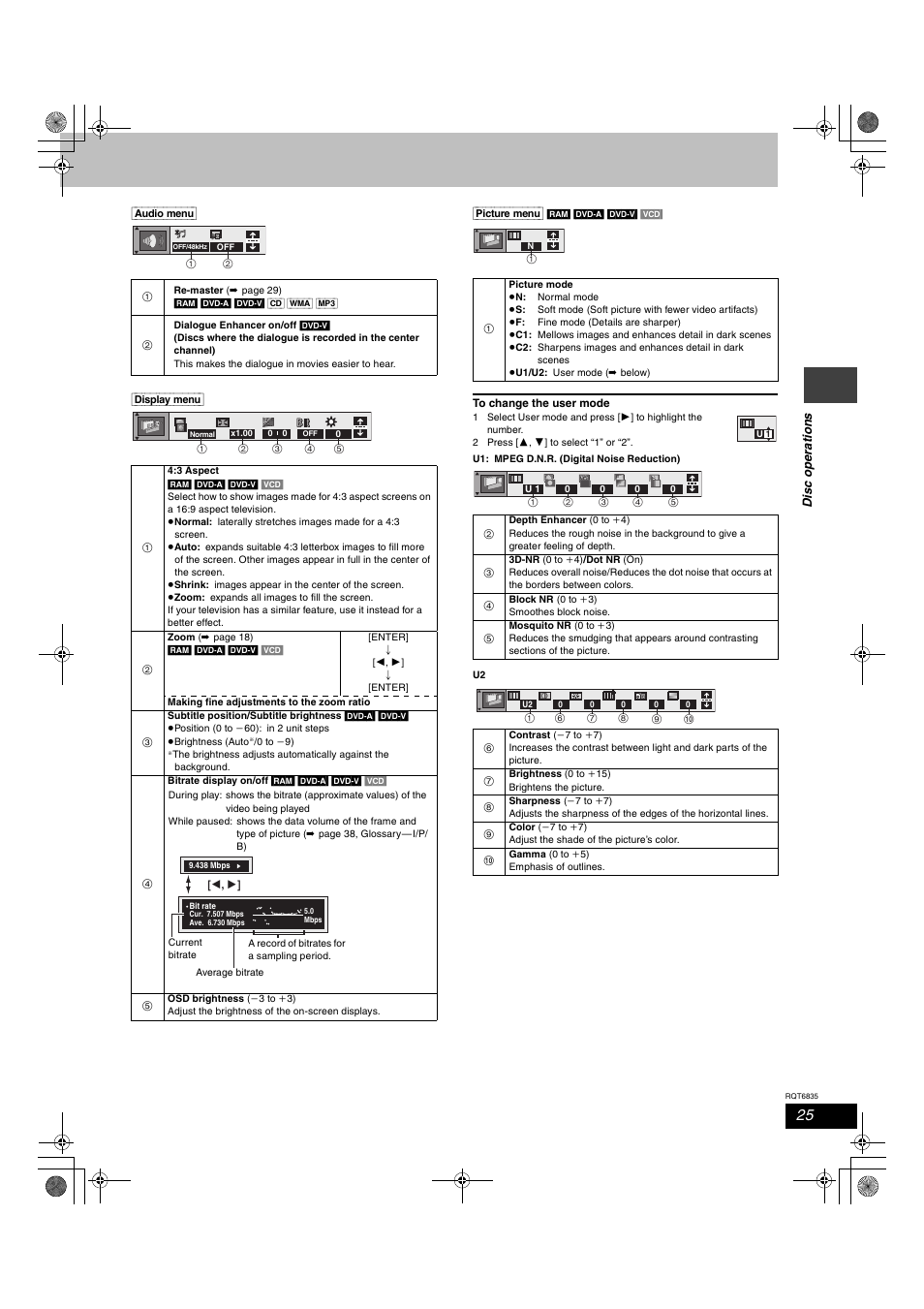 Panasonic SC-HT500 User Manual | Page 25 / 40