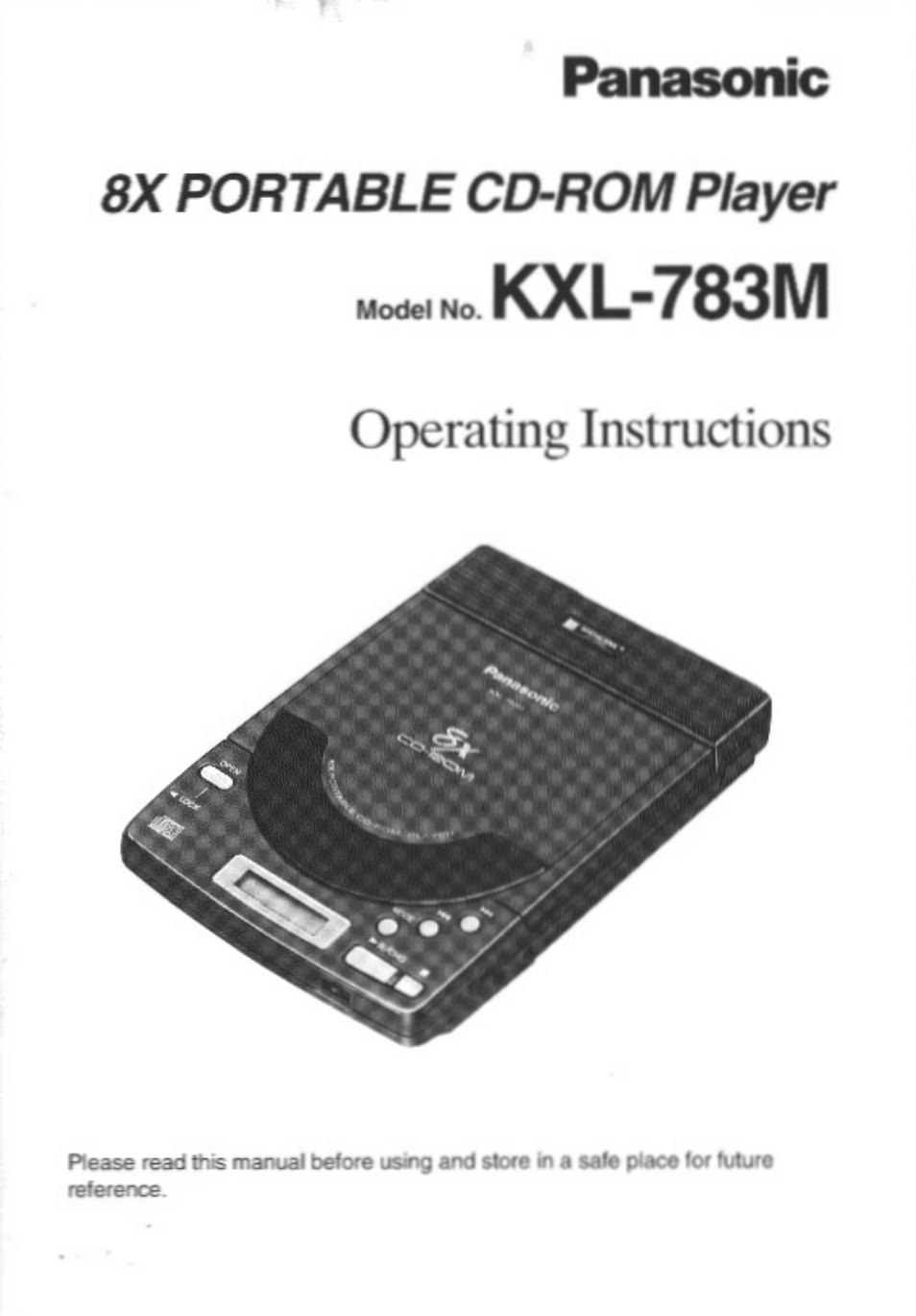Panasonic KXL-783M User Manual | 44 pages