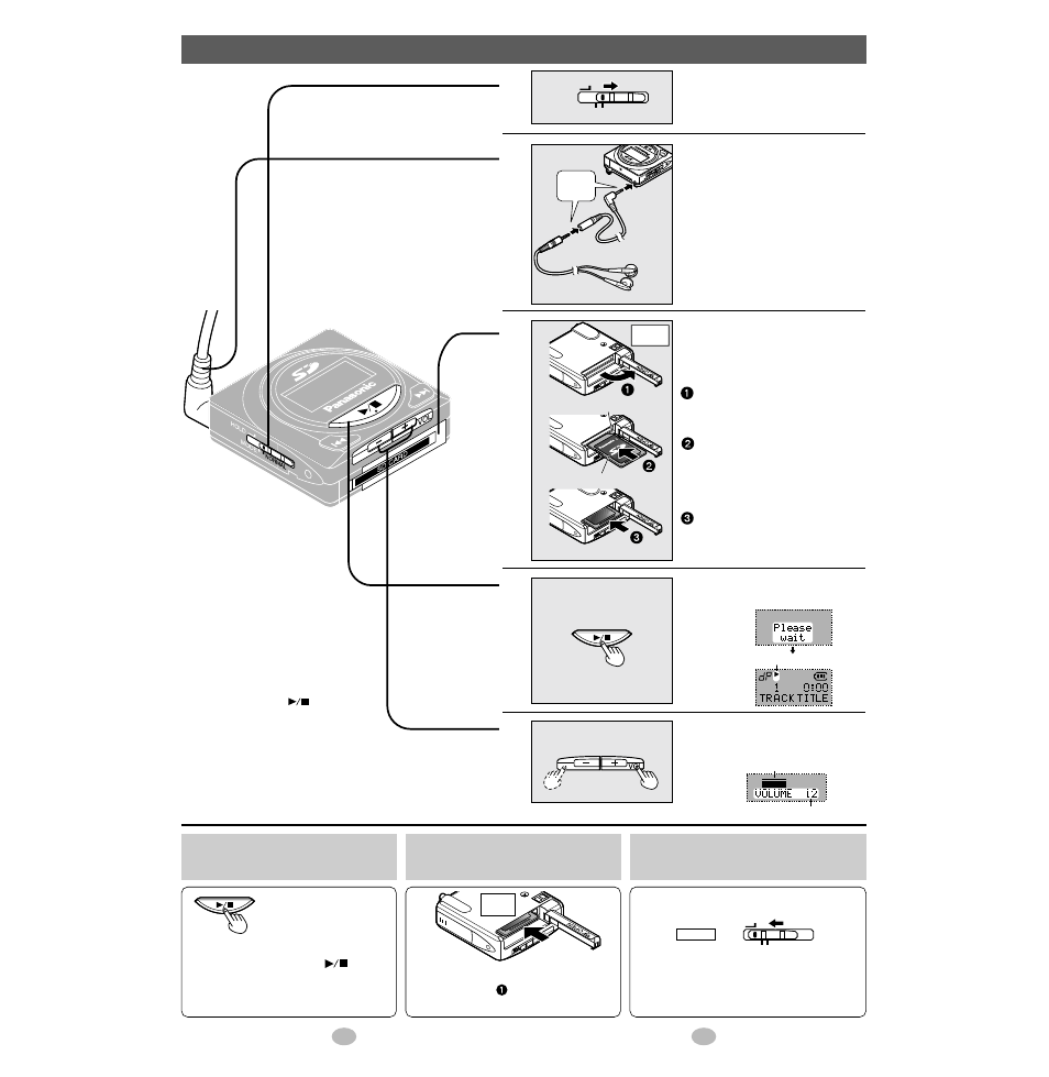 Listening | Panasonic SV-SD80 User Manual | Page 3 / 9