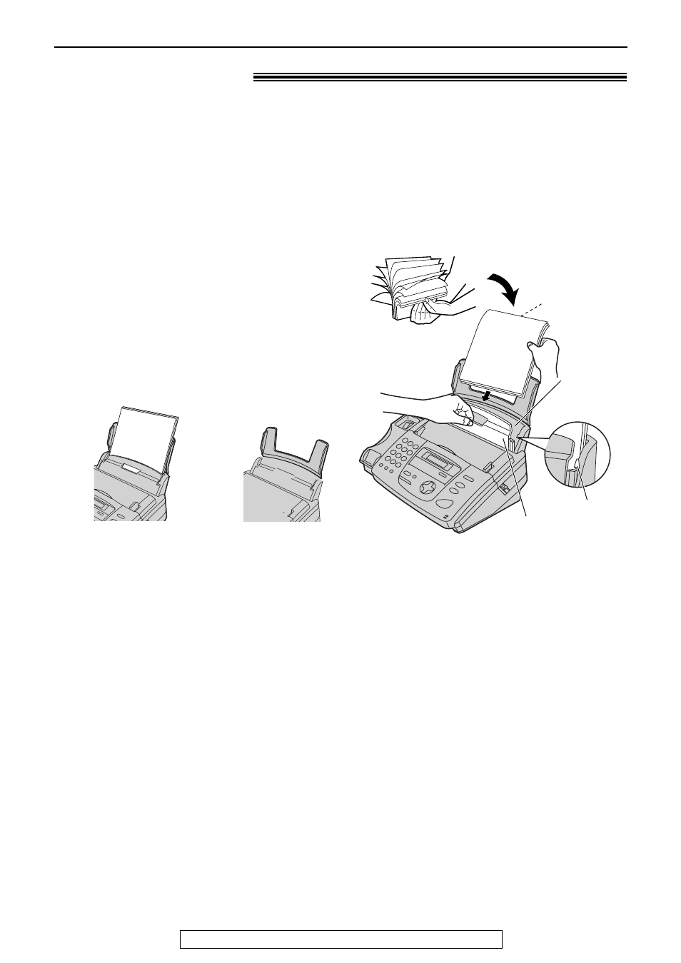 Setup, Recording paper | Panasonic KX-FP152 User Manual | Page 13 / 76