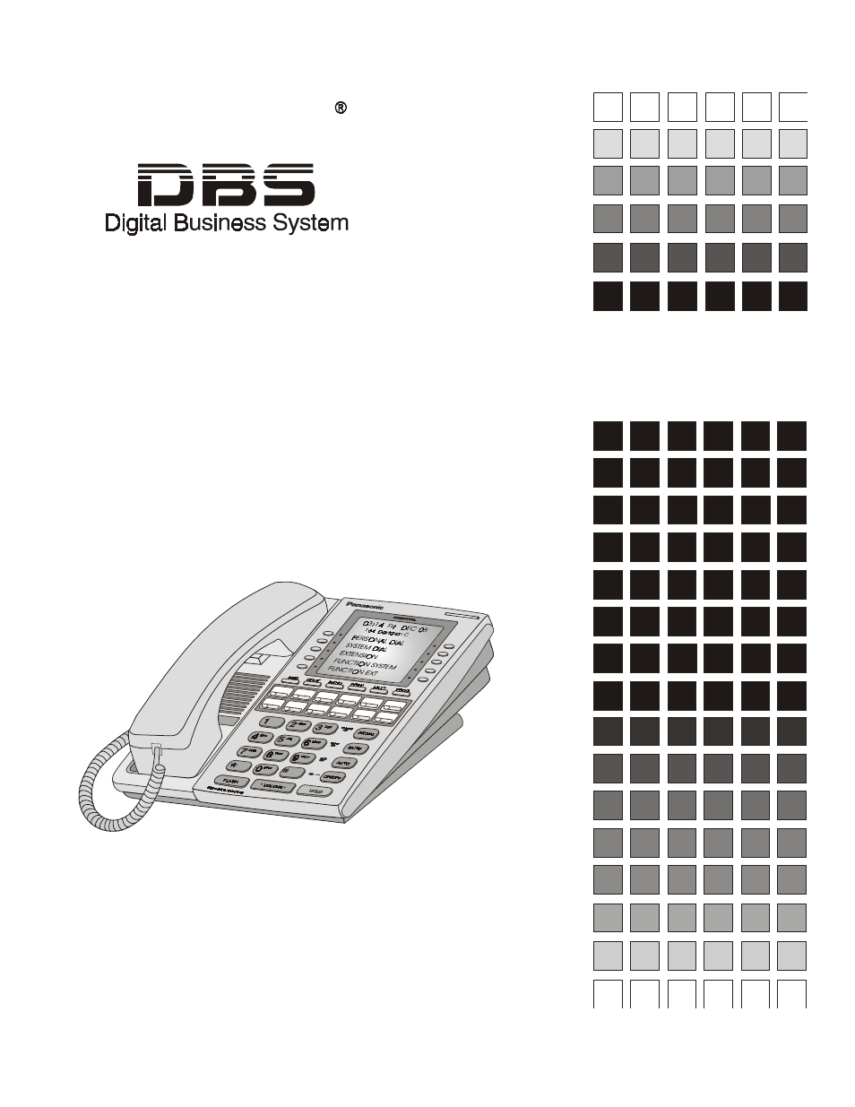 Panasonic DBS 824 User Manual | 274 pages