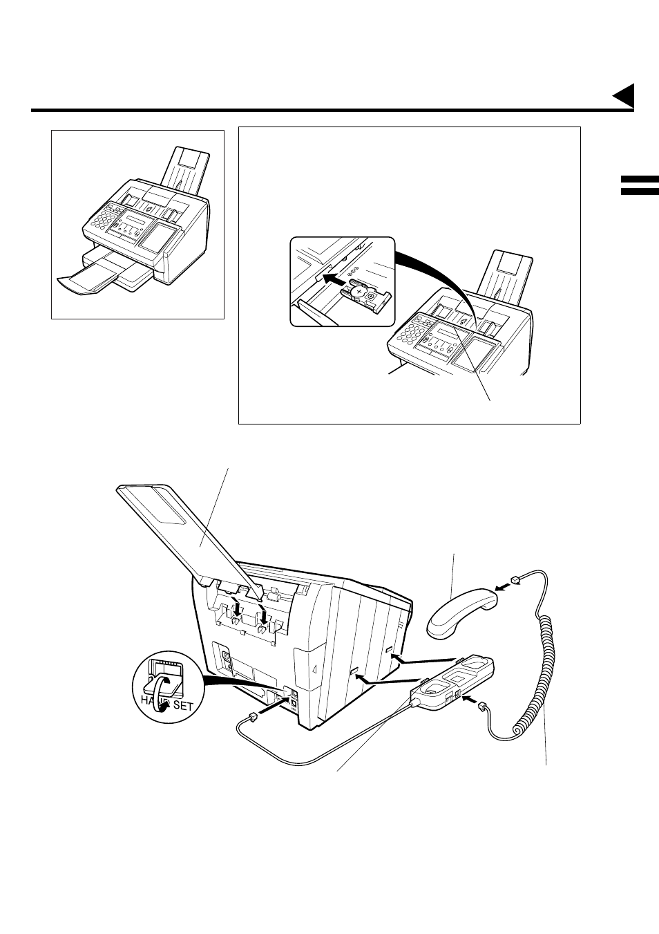 Installing the accessories | Panasonic UF-585/595 User Manual | Page 17 / 176