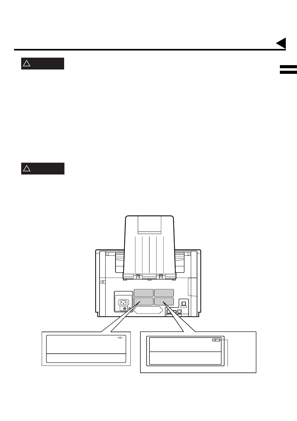Getting to know your machine, Safety information, Warning | Caution | Panasonic UF-585/595 User Manual | Page 9 / 176