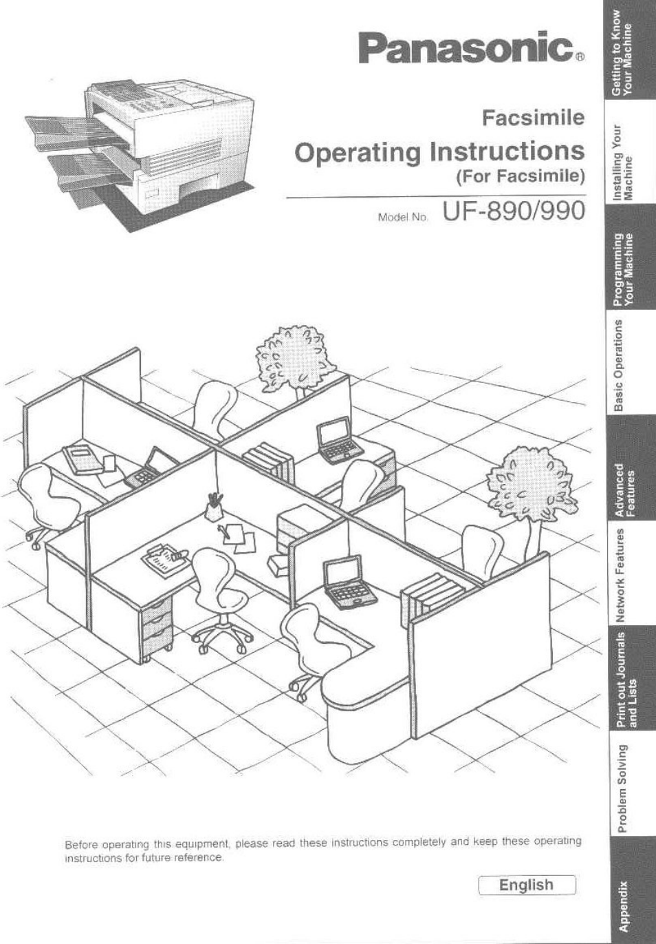 Panasonic 990 User Manual | 170 pages