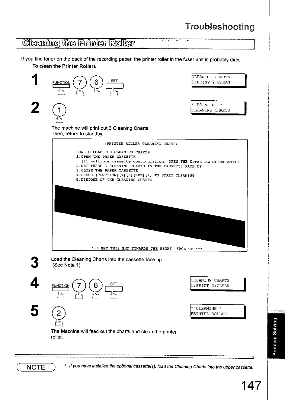Troubleshooting | Panasonic 990 User Manual | Page 147 / 170