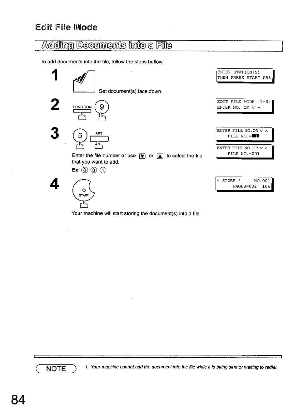 Edit file mode, Mabpdg] ll)®(gqaa | Panasonic 990 User Manual | Page 84 / 170