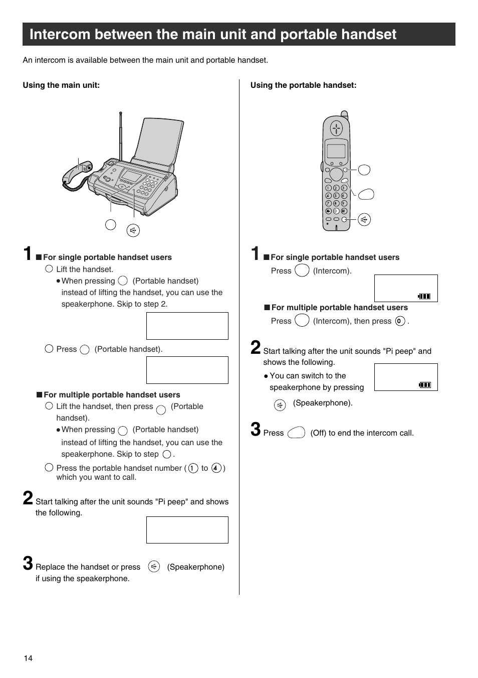 Panasonic KX-PW102CW User Manual | Page 14 / 32