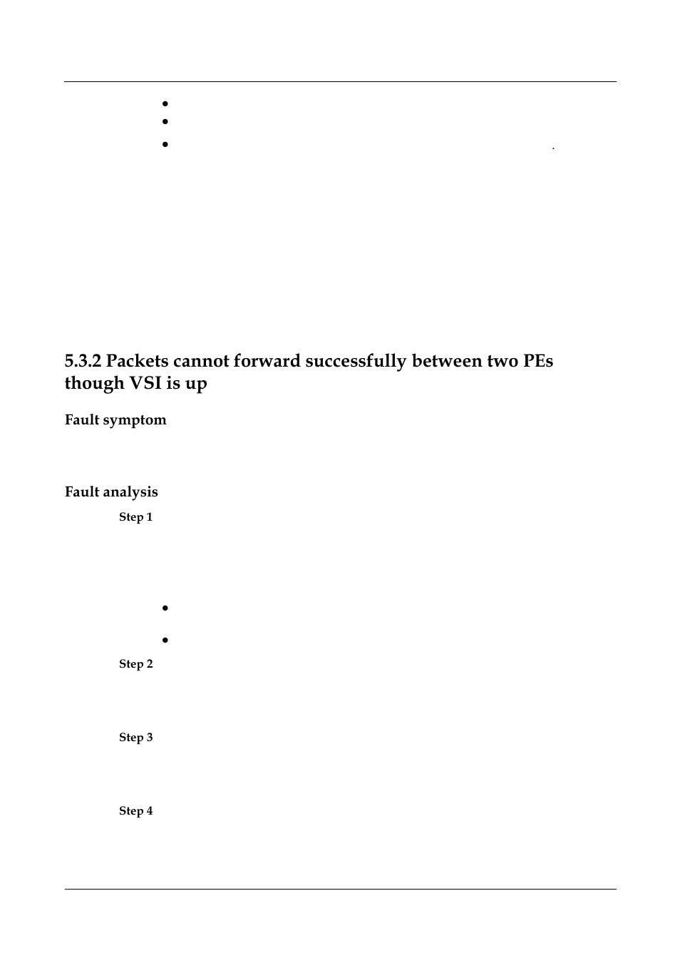 Fault symptom, Fault analysis | Panasonic NN46240-710 User Manual | Page 173 / 181