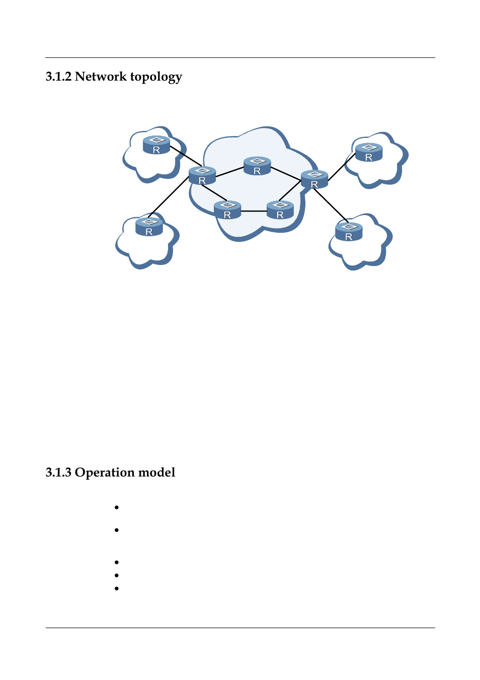 2 network topology, 3 operation model, 2 network topology -3 | 3 operation model -3, Network topology, Operation model | Panasonic NN46240-710 User Manual | Page 82 / 181