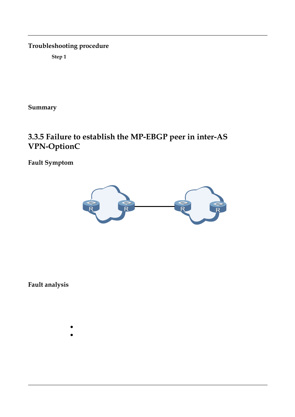 Troubleshooting procedure, Summary, Fault symptom | Fault analysis | Panasonic NN46240-710 User Manual | Page 99 / 181