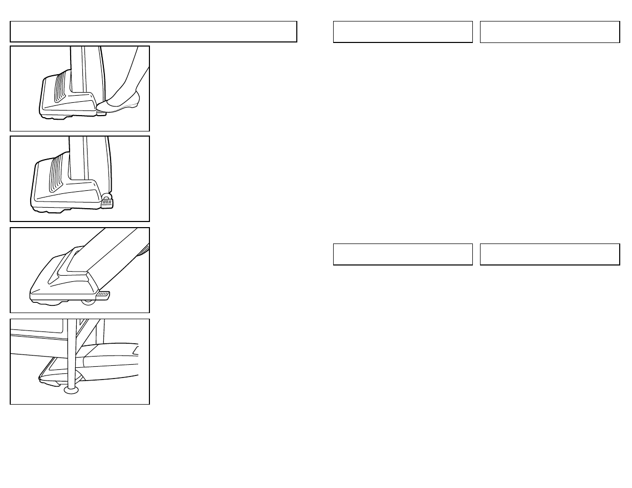 Handle adjustments | Panasonic MC-UG585 User Manual | Page 20 / 48